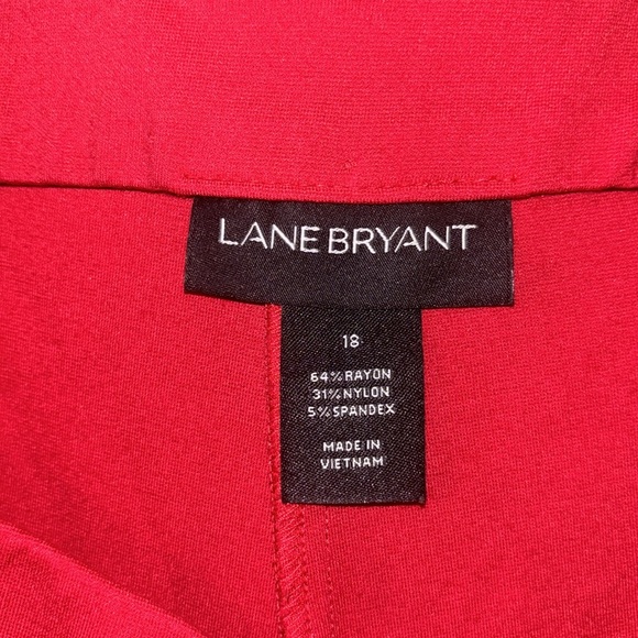 Lane Bryant Pull On Flair Pants with Buttons - Picture 9 of 10